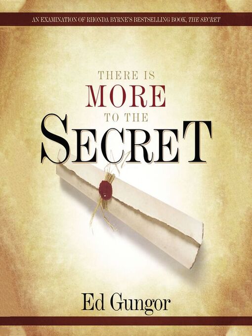 Title details for There is More to the Secret by Ed Gungor - Available